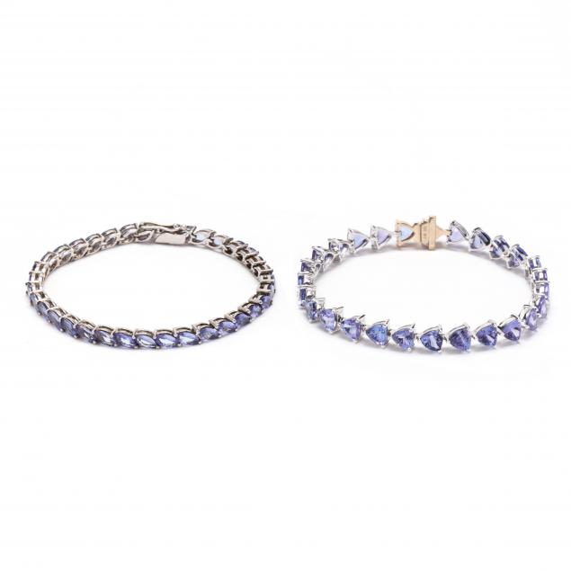 two-tanzanite-bracelets