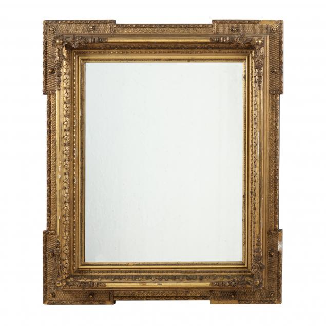 antique-gilt-floral-motif-mirror