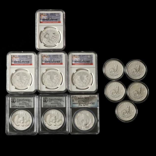 twelve-12-one-ounce-world-silver-bullion-coins