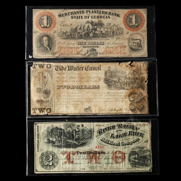 three-private-mid-19th-century-banknotes