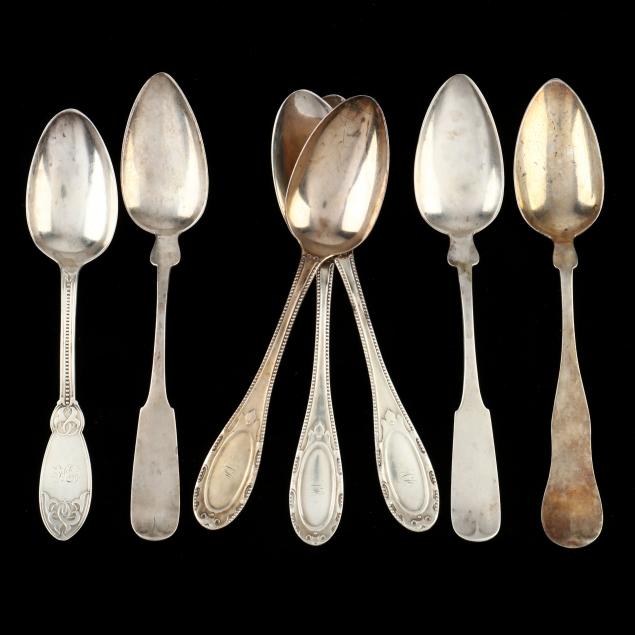 seven-american-coin-silver-tablepoons