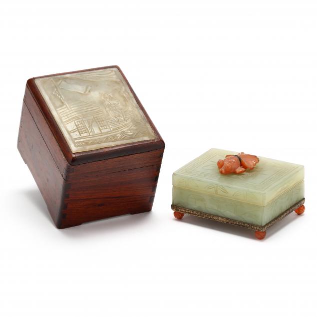 two-chinese-carved-hardstone-boxes
