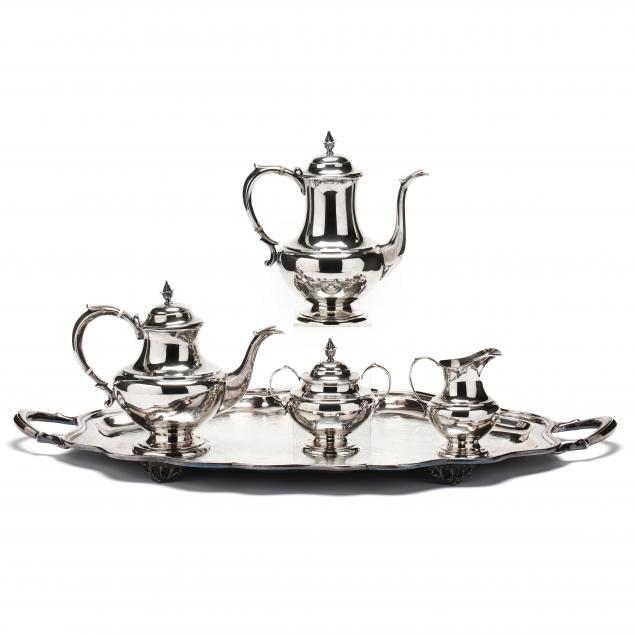 four-piece-reed-barton-i-the-pilgrim-i-sterling-silver-coffee-tea-service