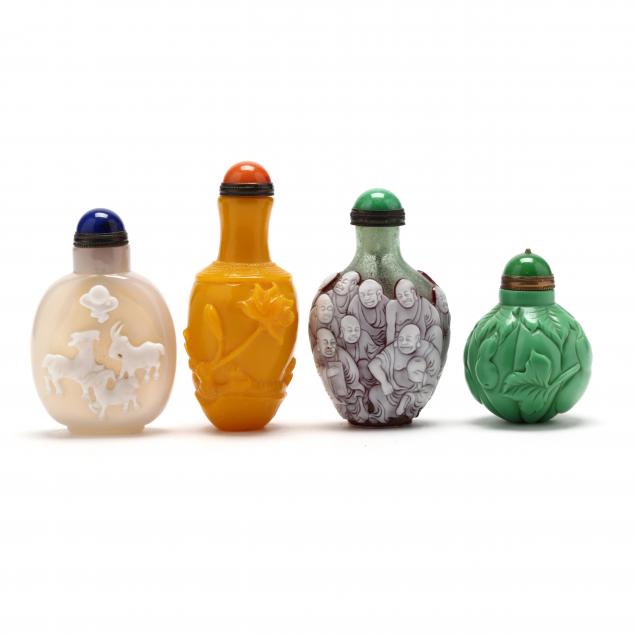 a-group-of-four-chinese-snuff-bottles