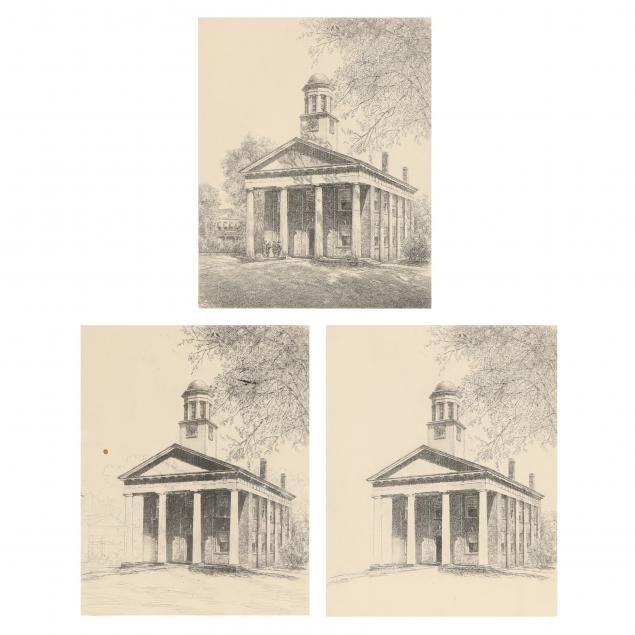 louis-orr-american-1879-1961-three-preparatory-proofs-with-hand-drawn-additions-for-i-orange-county-court-house-hillsborough-north-carolina-i