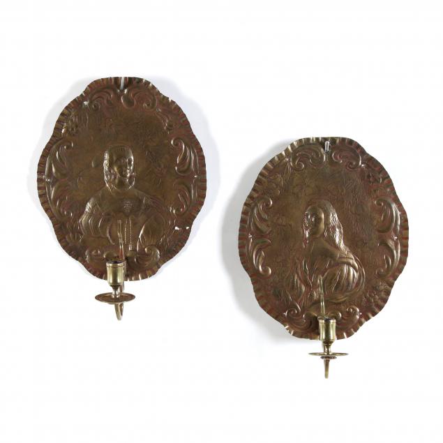 pair-of-continental-brass-figural-wall-sconces