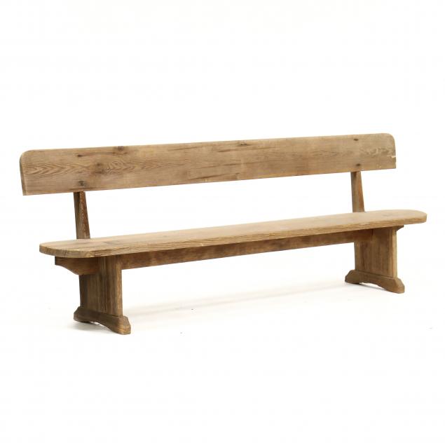 southern-yellow-pine-plank-seat-bench