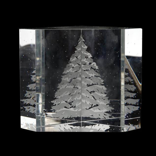 steuben-i-snow-pine-i-prismatic-sculpture