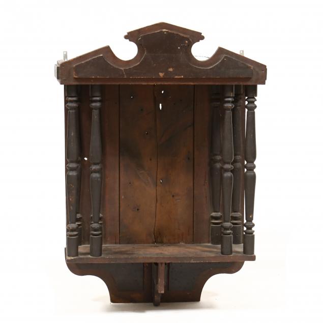 antique-continental-bracket-clock-shelf