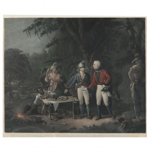 after-john-b-white-american-1781-1859-i-general-marion-in-the-swamp-encampment-inviting-a-british-officer-to-dinner-the-sweet-potato-dinner-i