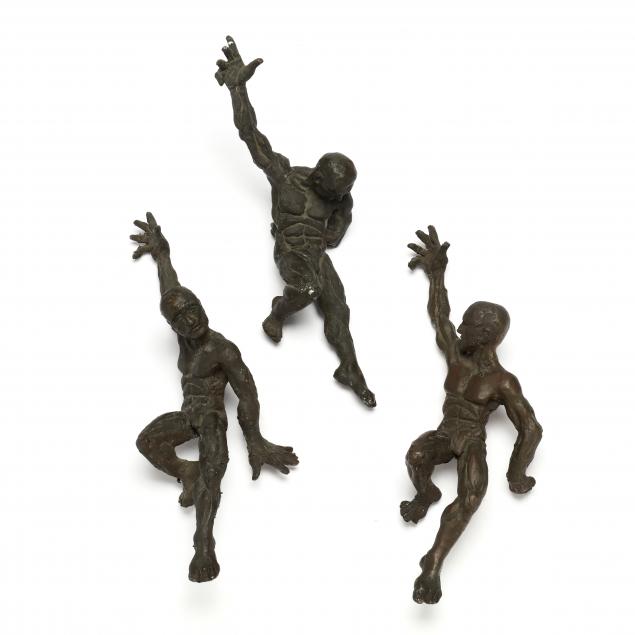 three-contemporary-bronze-anatomical-figures
