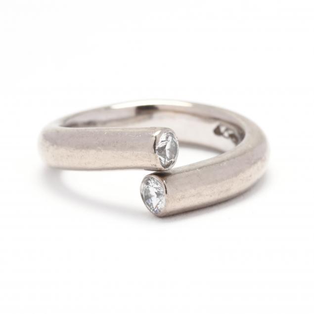 white-gold-and-diamond-bypass-ring