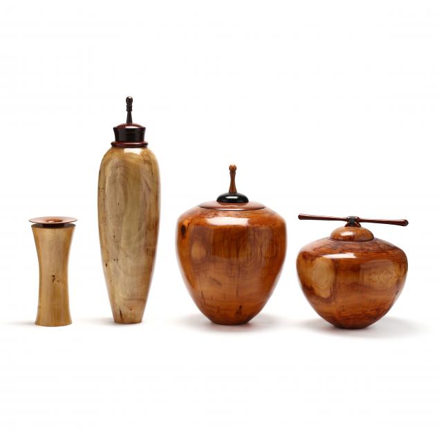 bob-fincher-fl-four-turned-wood-vessels