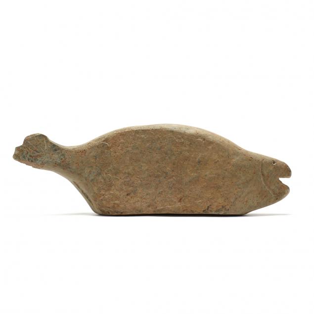 raymond-coins-nc-1904-1998-folk-art-carved-stone-fish