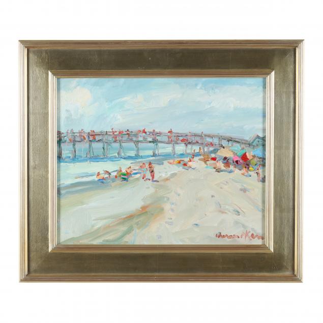 james-p-kerr-american-b-1953-i-ocean-crest-pier-oak-island-i