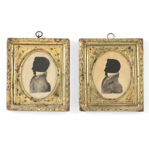 american-school-19th-century-two-silhouettes-of-massachusetts-brothers