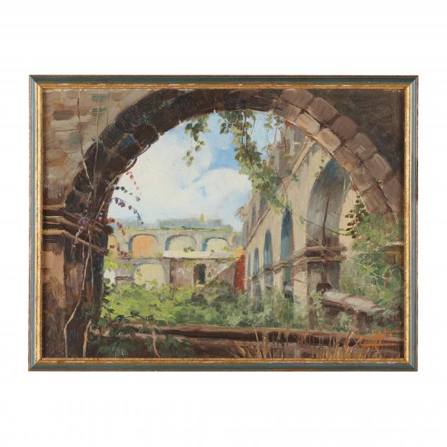 isidro-ancheta-filippino-1882-1946-guadalupe-ruins