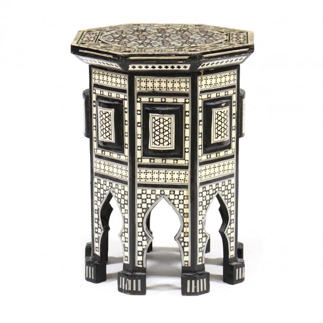 syrian-mother-of-pearl-inlaid-side-table