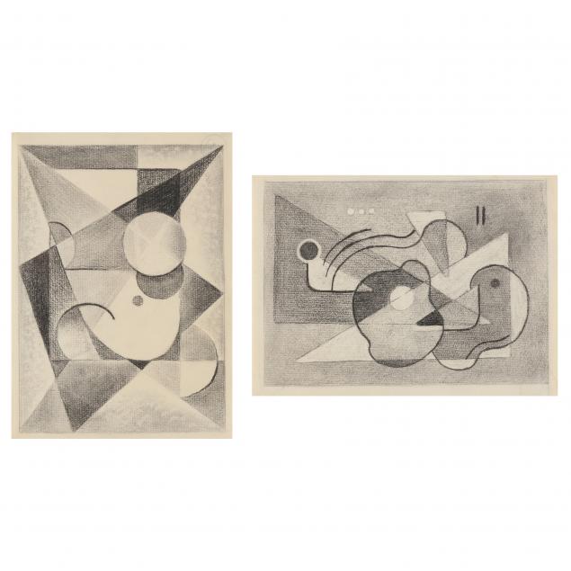 edmund-daniel-kinzinger-american-german-1888-1963-two-cubist-abstracts