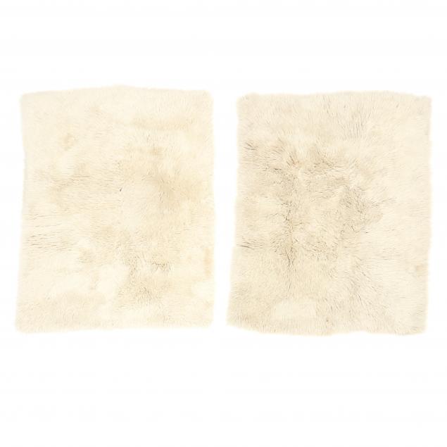 pair-of-vintage-flokati-area-rugs