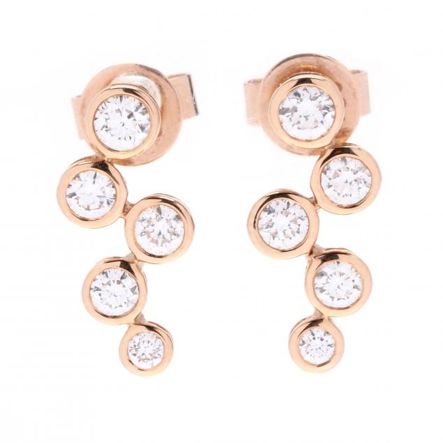 rose-gold-and-diamond-earrings