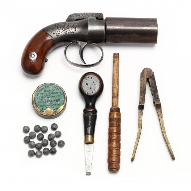 cased-worcester-five-shot-pepperbox-percussion-pistol