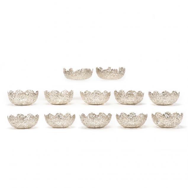 twelve-chinese-export-silver-reticulated-floral-bowls-sing-fat-and-luen-wo