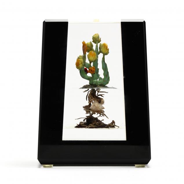 paul-j-stankard-american-b-1943-large-crystal-cube-with-cactus-blossom-and-spirits