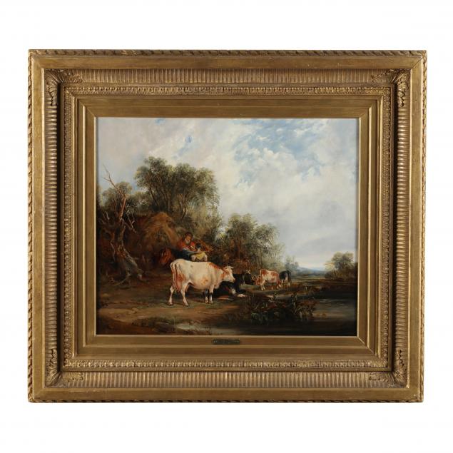 william-j-shayer-british-1811-1892-country-scene-with-cattle