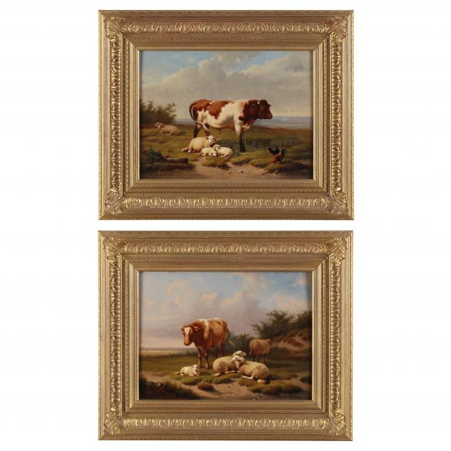 joseph-van-diegham-belgian-1843-1885-a-pair-of-animal-paintings