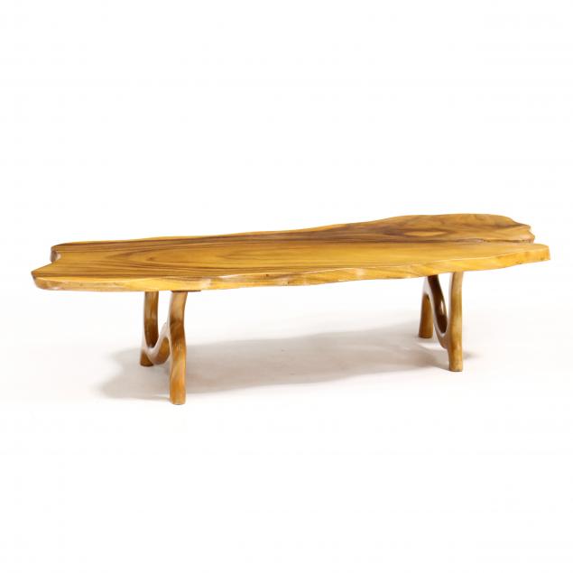 vintage-monkeypod-wood-coffee-table