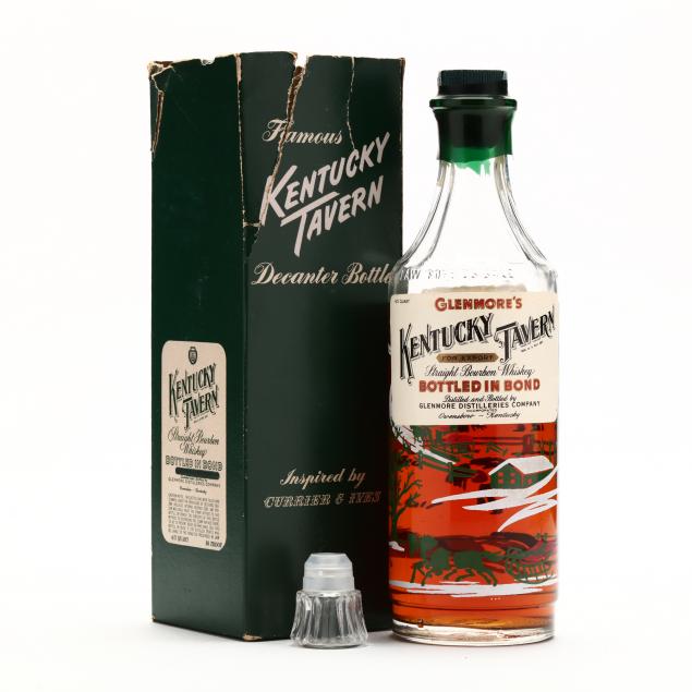 kentucky-tavern-bourbon-whiskey-in-glass-decanter-bottle