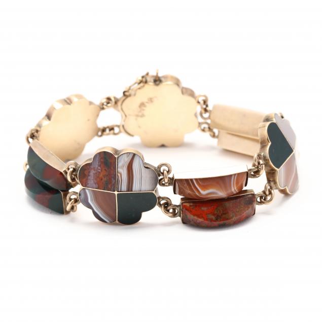 gold-and-inlaid-agate-bracelet