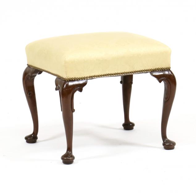 queen-anne-style-mahogany-stool