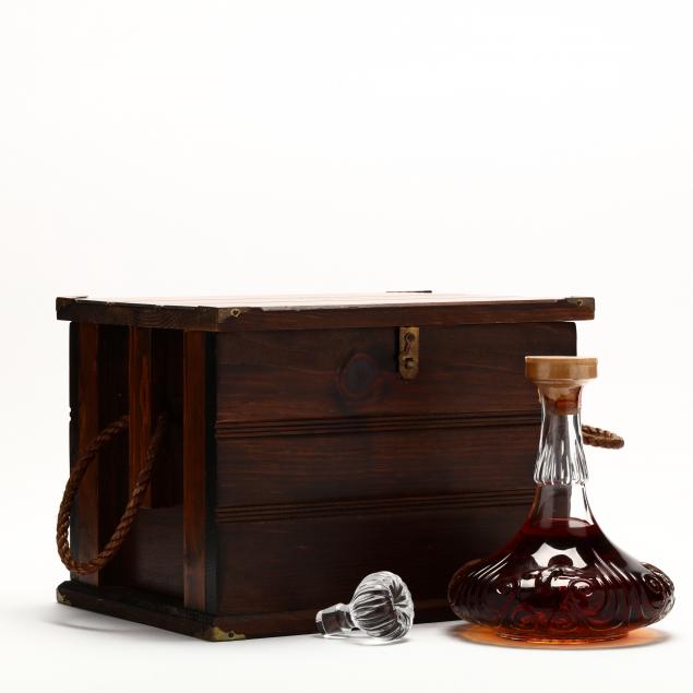 Wild Turkey Bourbon Whiskey In Baccarat Crystal Decanter Lot 9036 