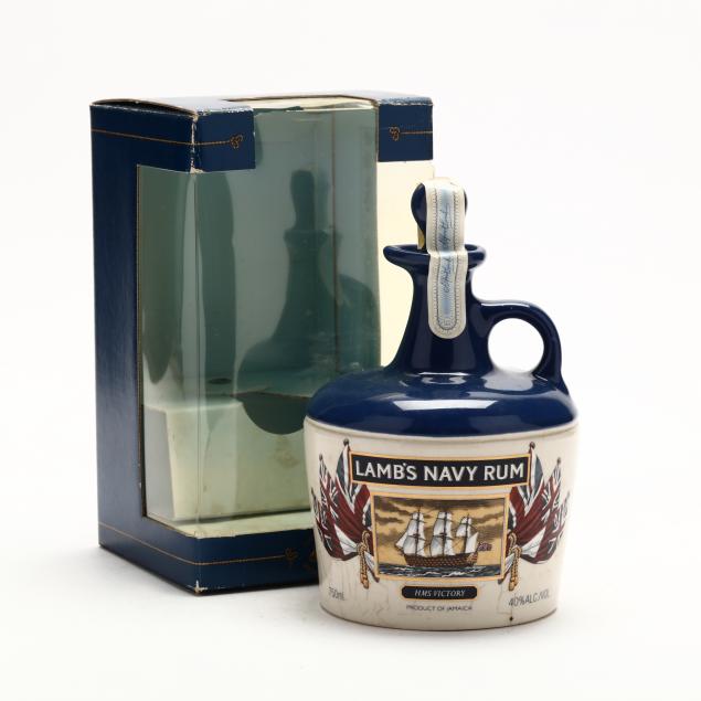 lamb-s-navy-rum-in-hms-victory-ceramic-decanter