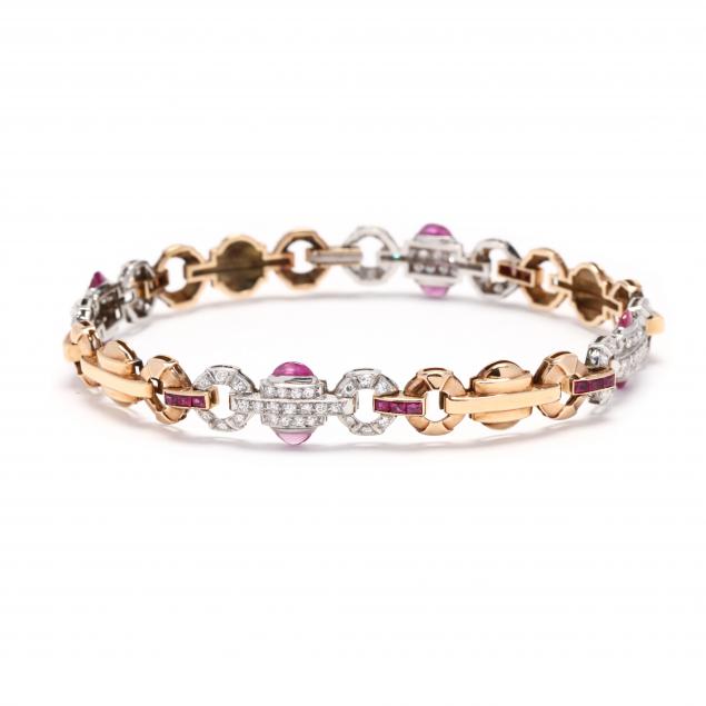 art-deco-platinum-gold-ruby-and-diamond-bracelet