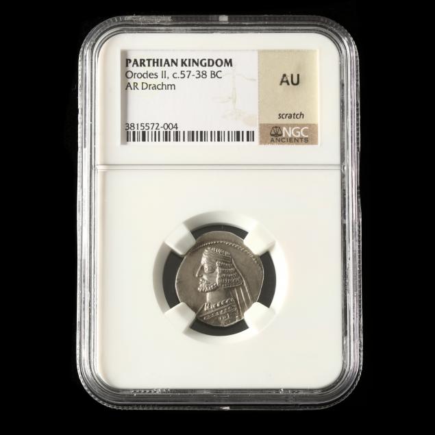 parthian-kingdom-orodes-ii-circa-57-38-bc-ar-drachm-ngc-au-scratch