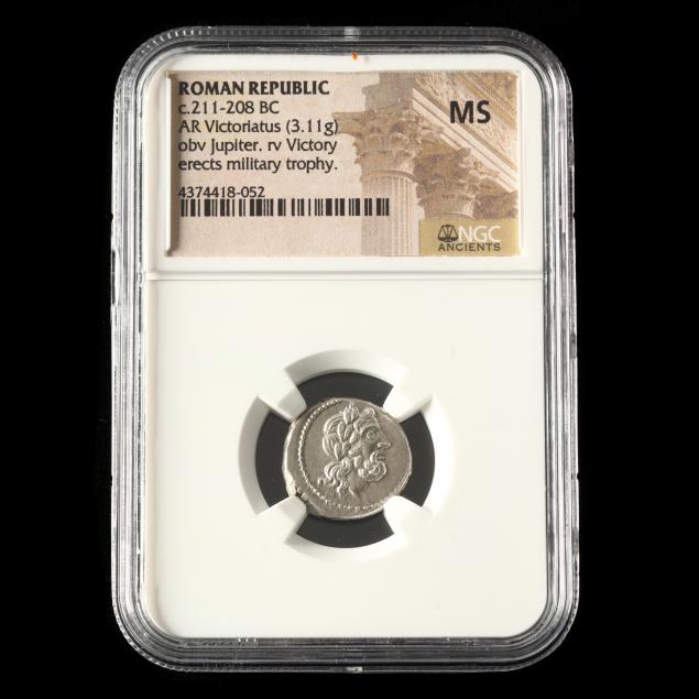 roman-republic-ar-victoriatus-ca-211-208-bc-ngc-ms