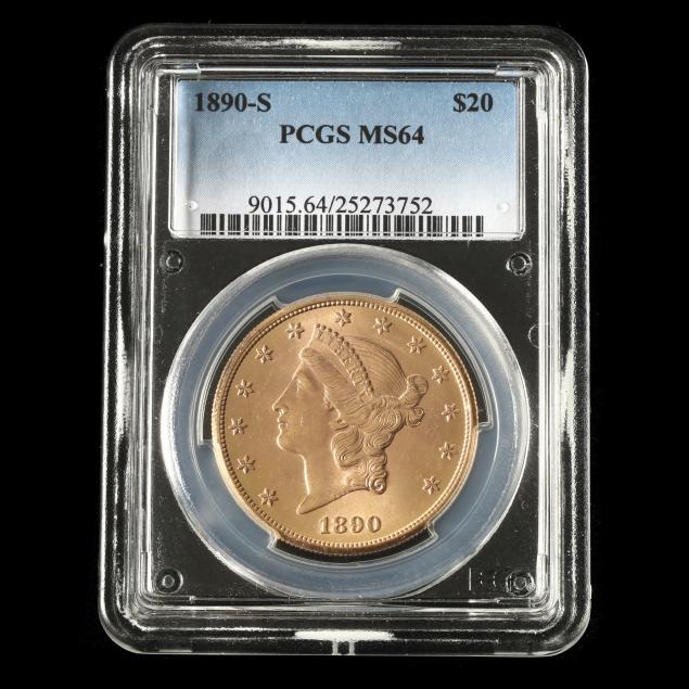 1890-s-liberty-head-20-gold-double-eagle-pcgs-ms64