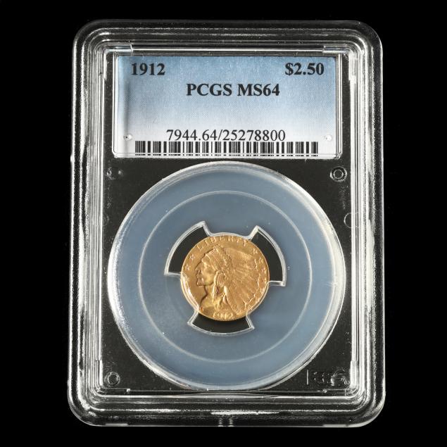 1912-indian-head-2-50-gold-quarter-eagle-pcgs-ms64