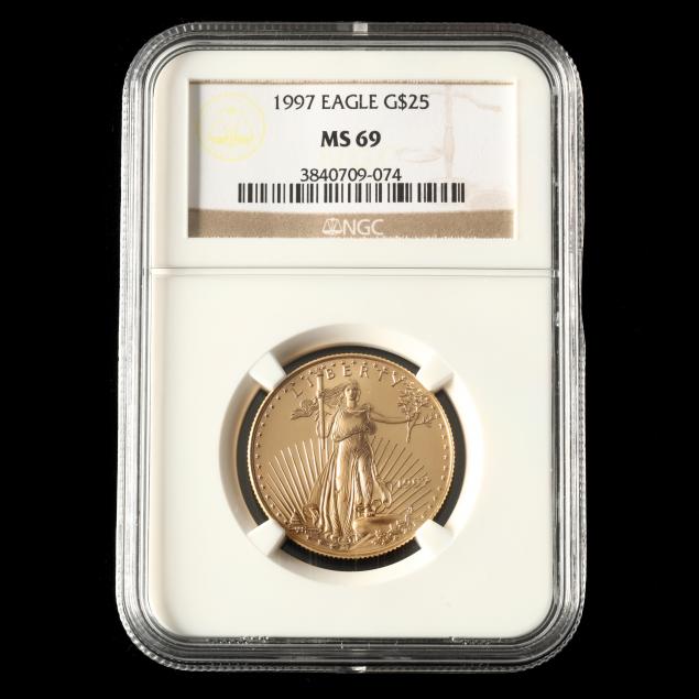 1997-half-ounce-gold-american-eagle-ngc-ms69