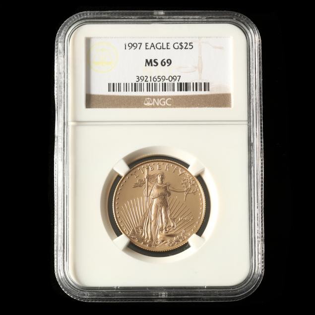 1997-half-ounce-gold-american-eagle-ngc-ms69
