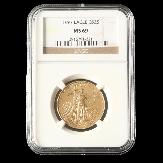 1997-half-ounce-gold-american-eagle-ngc-ms69
