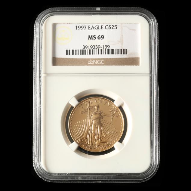 1997-half-ounce-gold-american-eagle-ngc-ms69