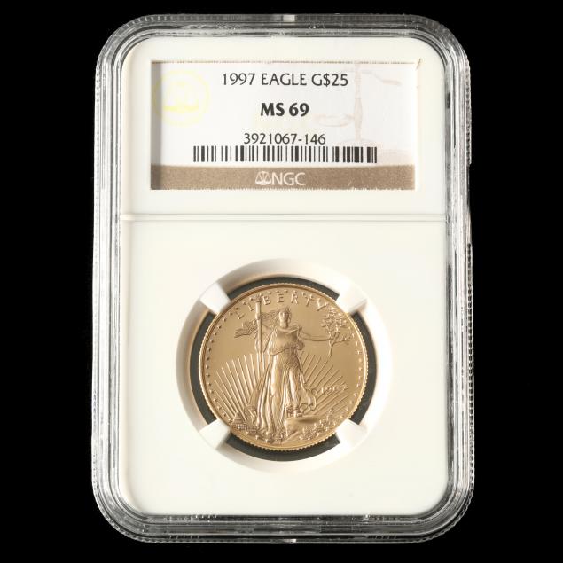 1997-half-ounce-gold-american-eagle-ngc-ms69