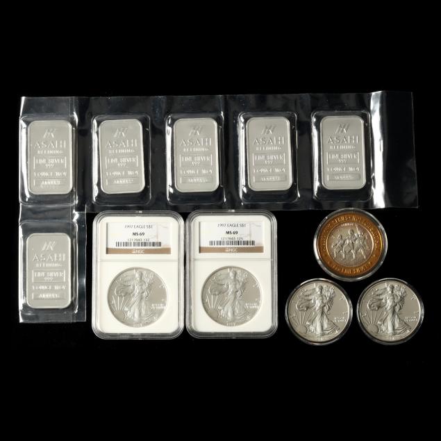 eleven-ounces-of-999-silver-in-three-forms