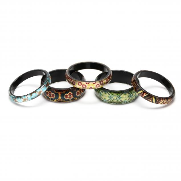 set-of-five-acrylic-bracelets