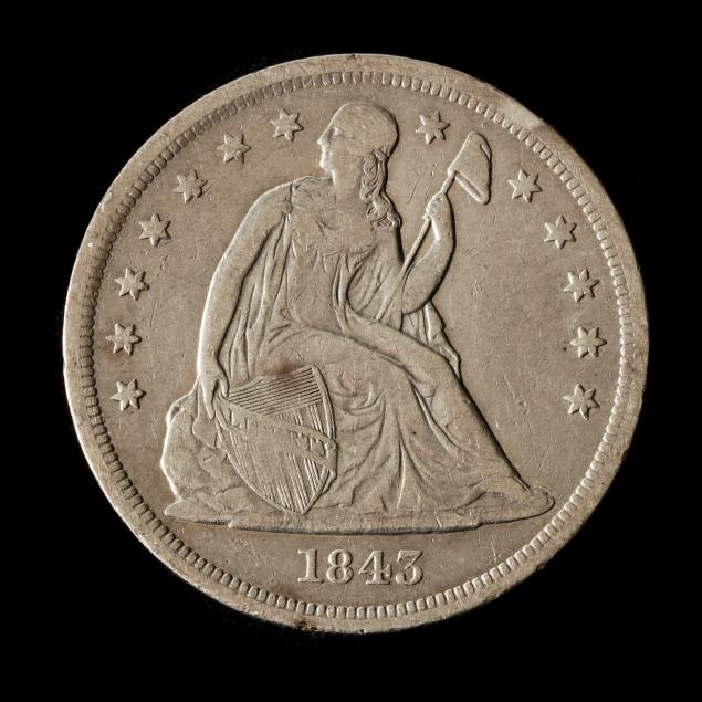 1843-liberty-seated-silver-dollar-avf