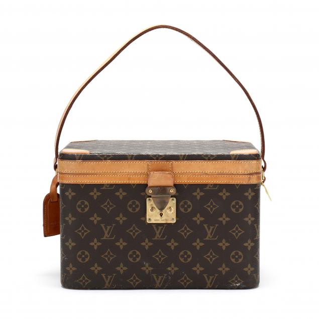 Louis Vuitton Vintage Monogram Cosmetic Travel Train Case